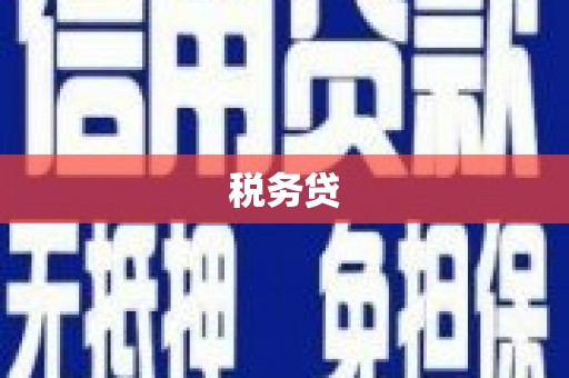 虎尾税务贷