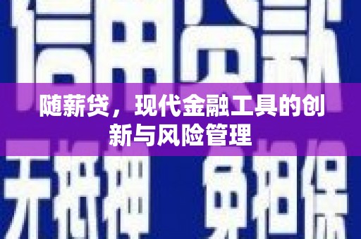 虎尾随薪贷，现代金融工具的创新与风险管理