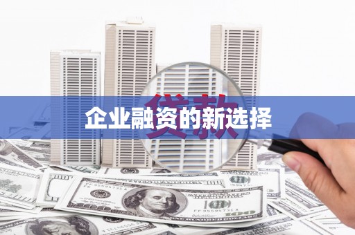 虎尾企业融资的新选择