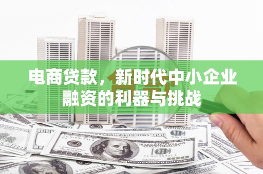 虎尾电商贷款，新时代中小企业融资的利器与挑战