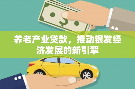 虎尾养老产业贷款，推动银发经济发展的新引擎