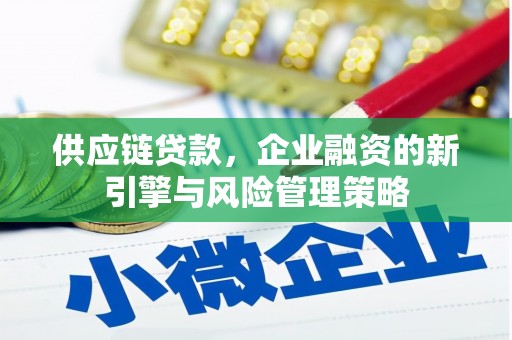 虎尾供应链贷款，企业融资的新引擎与风险管理策略