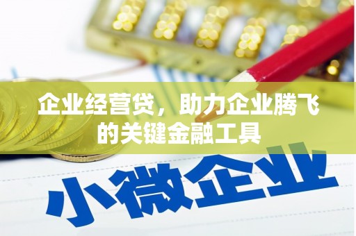 虎尾企业经营贷，助力企业腾飞的关键金融工具