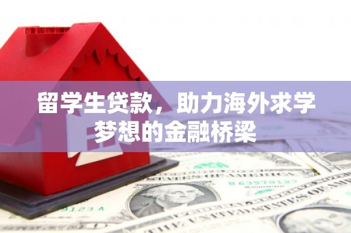 虎尾留学生贷款，助力海外求学梦想的金融桥梁