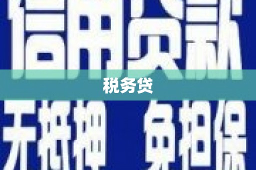 虎尾税务贷