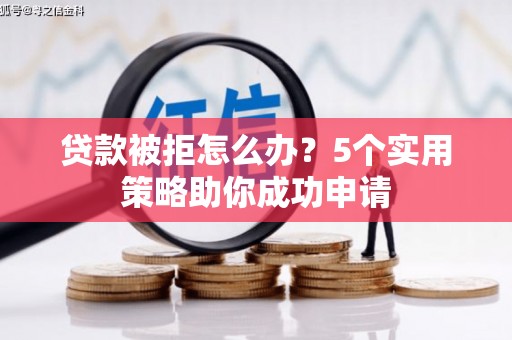 虎尾贷款被拒怎么办？5个实用策略助你成功申请