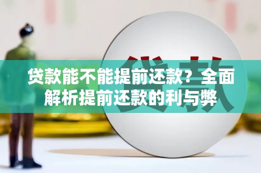 虎尾贷款能不能提前还款？全面解析提前还款的利与弊